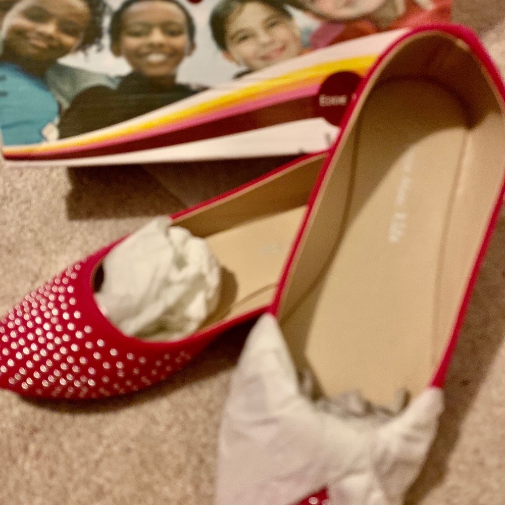 Kids Eddie Marc Studded Ballet Flat
